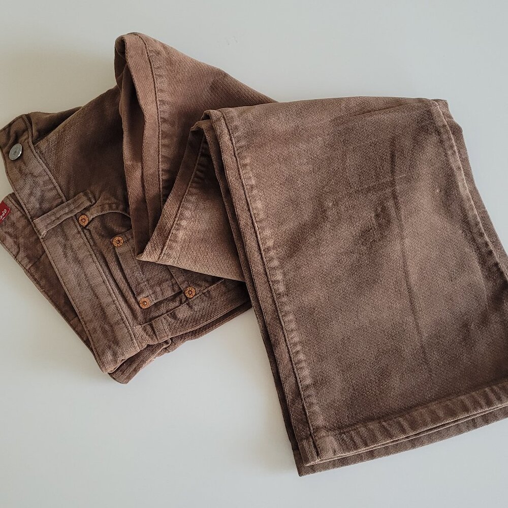 Levi's extreme low-rise bootleg jean